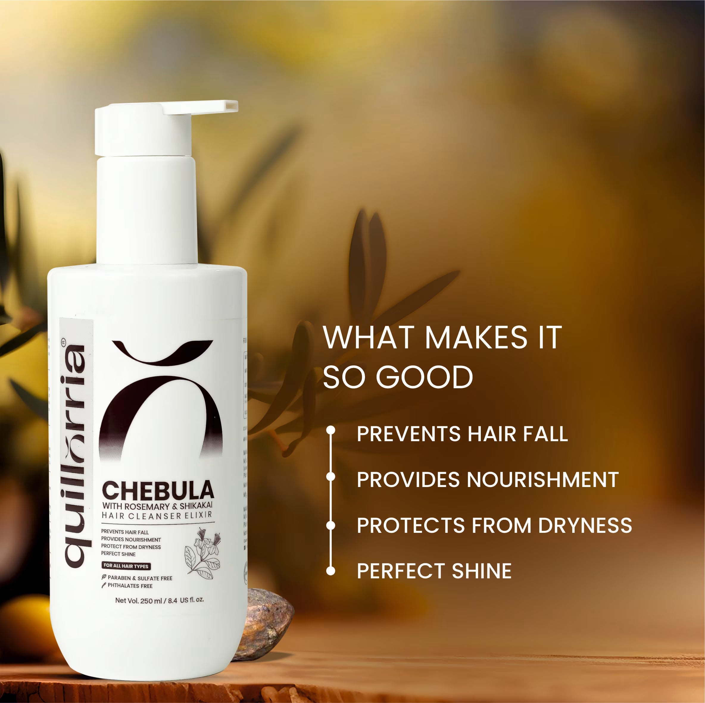 Chebula with Rosemary & Shikakai Hair Cleanser Elixir