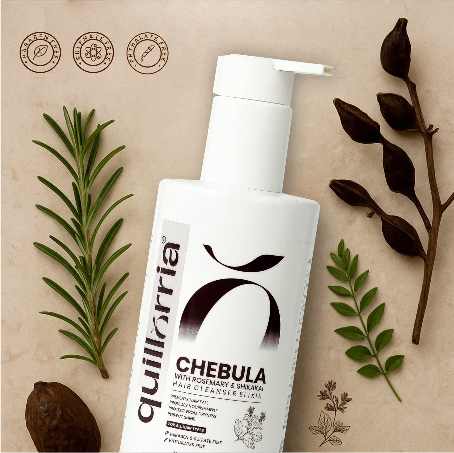 Chebula with Rosemary & Shikakai Hair Cleanser Elixir