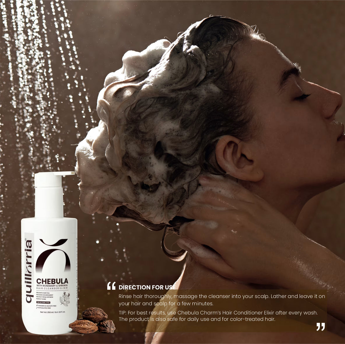 Chebula with Rosemary & Shikakai Hair Cleanser Elixir