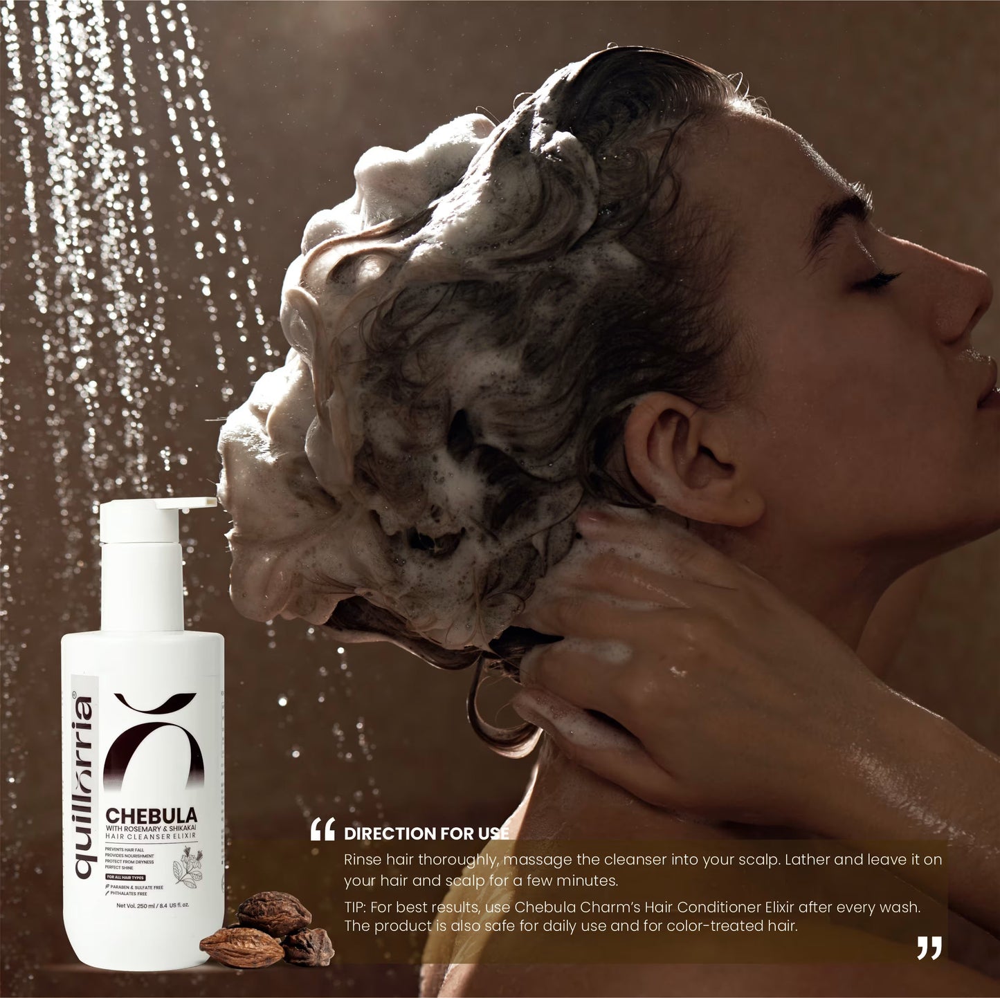 Chebula with Rosemary & Shikakai Hair Cleanser Elixir