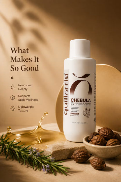 Chebula with Rosemary & Shikakai Hair Treatment Elixir Oil