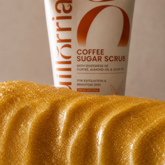 Coffee Scrub With Sugar, Almond oil & Olive Oil
