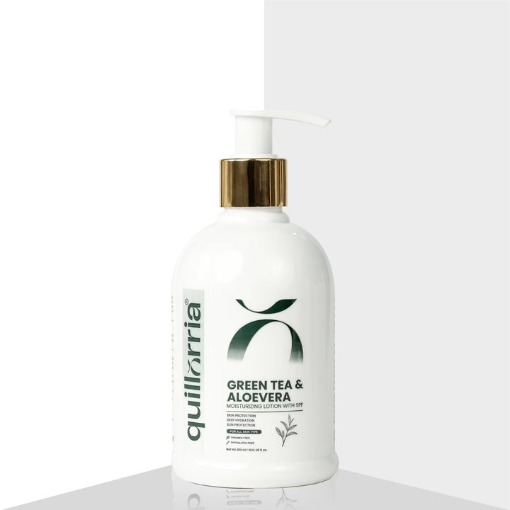 Green Tea & Aloe Vera Moisturizing Lotion with SPF
