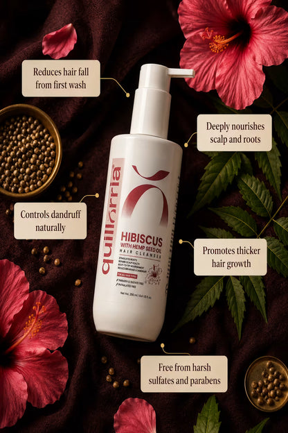 Hibiscus & Hemp Seed Oil Hair Cleanser