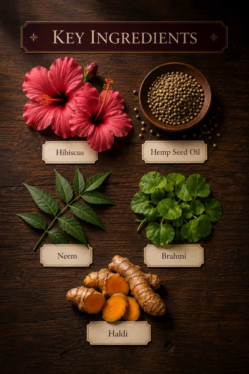 Hibiscus & Hemp Seed Oil Hair Cleanser