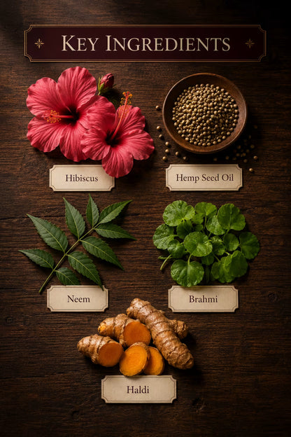 Hibiscus & Hemp Seed Oil Hair Cleanser