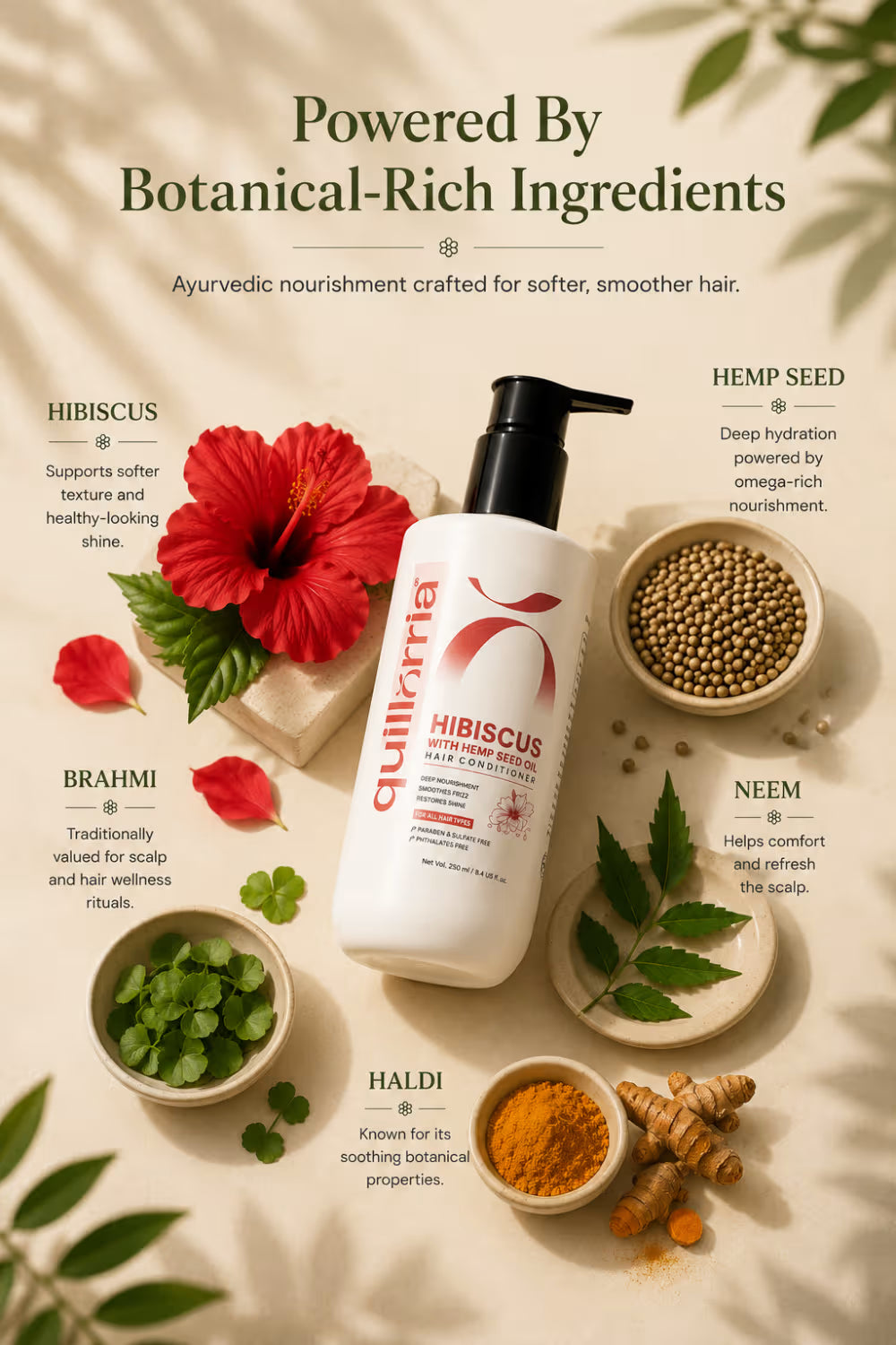 Hibiscus & Hemp Seed Oil Hair Conditioner