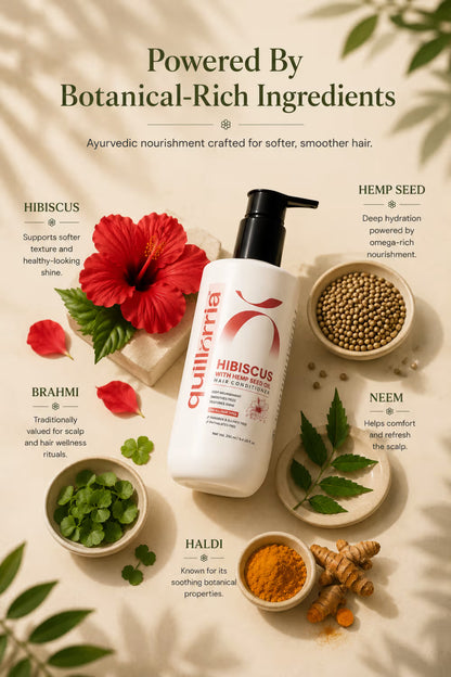 Hibiscus & Hemp Seed Oil Hair Conditioner